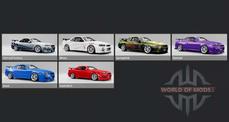 MineIs GT-R N1 (R34) 2002 pour BeamNG Drive