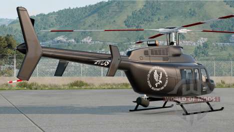 Bell 407 Helicopter pour BeamNG Drive