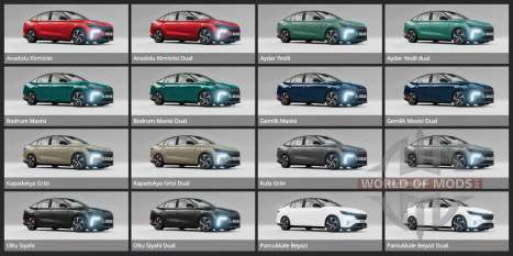 Togg T10F 2024 pour BeamNG Drive