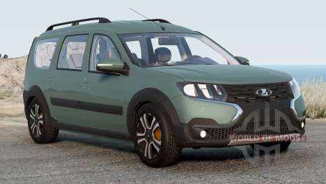 Lada Largus Cross (R90) 2021 für BeamNG Drive