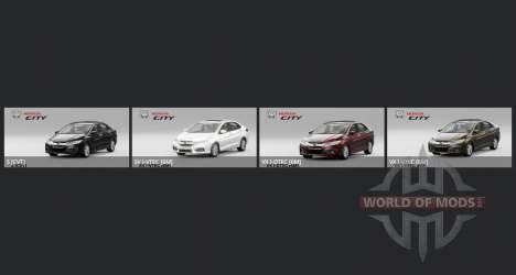 Honda City 2015 pour BeamNG Drive