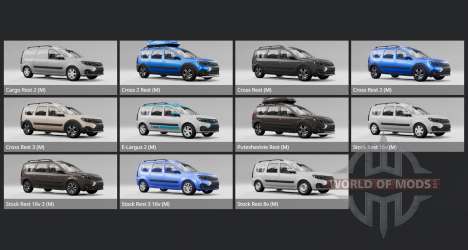 Lada Largus Cross (R90) 2021 für BeamNG Drive