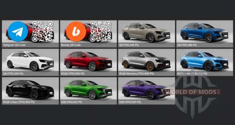 Audi Q8 50 TDI quattro S line 2018 pour BeamNG Drive