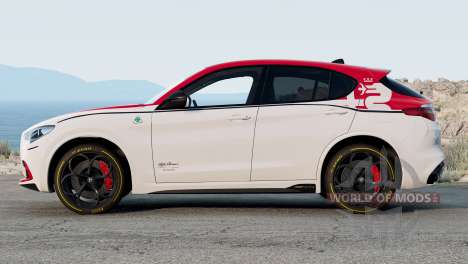 Alfa Romeo Stelvio Quadrifoglio ARR (949) 2019 pour BeamNG Drive