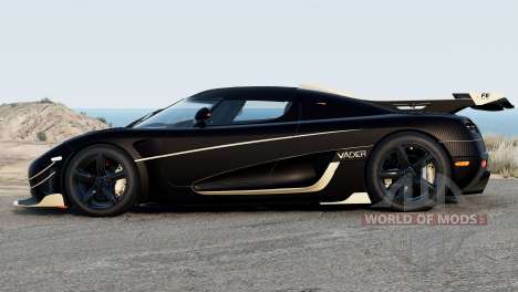 Koenigsegg Agera Final Edition Väder (7160) 2018 pour BeamNG Drive