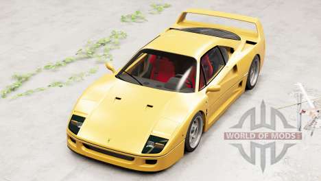 Ferrari F40 1987 pour BeamNG Drive