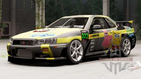 MineIs GT-R N1 (R34) 2002 pour BeamNG Drive