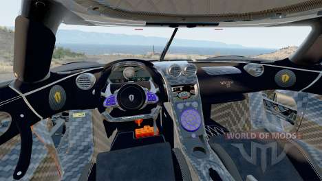 Koenigsegg Agera Final Edition Väder (7160) 2018 pour BeamNG Drive