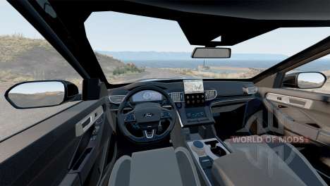 Ford Explorer ST (U625) 2022 pour BeamNG Drive