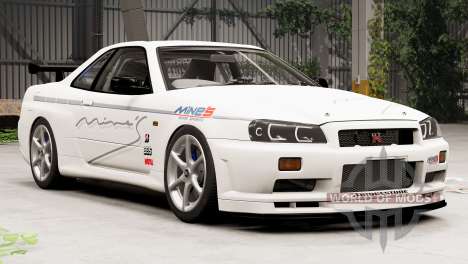MineIs GT-R N1 (R34) 2002 pour BeamNG Drive