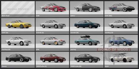 Toyota Mark II GT TwinTurbo (JZX81) 1991 für BeamNG Drive