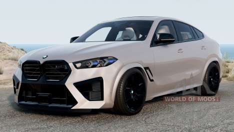 BMW X6 M Competition (F96) 2024 pour BeamNG Drive