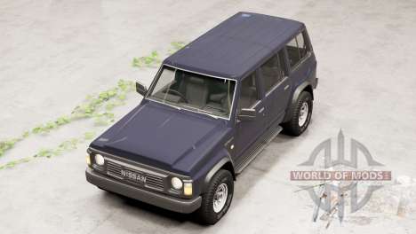 Nissan Patrol GQ 5-door (Y60) 1991 pour BeamNG Drive
