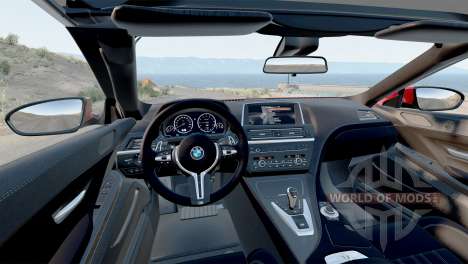 BMW M6 Cabrio (F12) 2013 pour BeamNG Drive