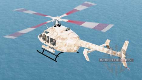 Bell 407 Helicopter pour BeamNG Drive