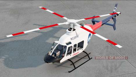 Bell 407 Helicopter pour BeamNG Drive