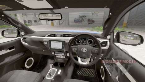 Toyota Hilux Double Cab 2022 pour BeamNG Drive