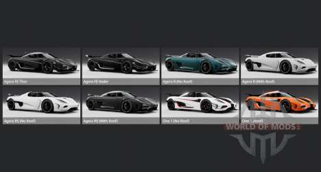 Koenigsegg Agera Final Edition Väder (7160) 2018 pour BeamNG Drive