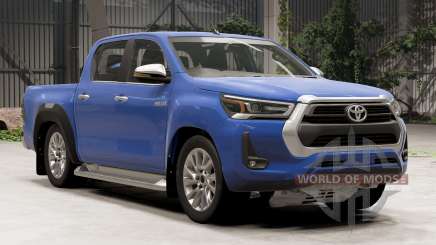 Toyota Hilux Double Cab 2022 für BeamNG Drive