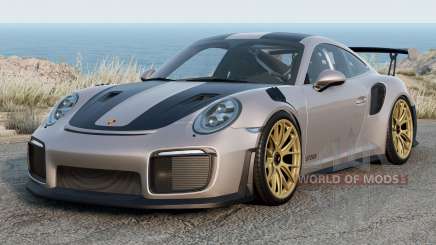 Porsche 911 GT2 RS Weissach Package (991) 2018 pour BeamNG Drive