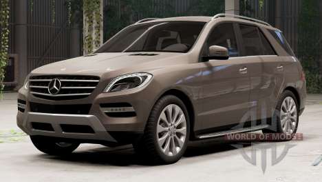 Mercedes-Benz ML 63 AMG (W166) 2012 pour BeamNG Drive