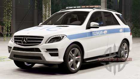 Mercedes-Benz ML 63 AMG (W166) 2012 pour BeamNG Drive