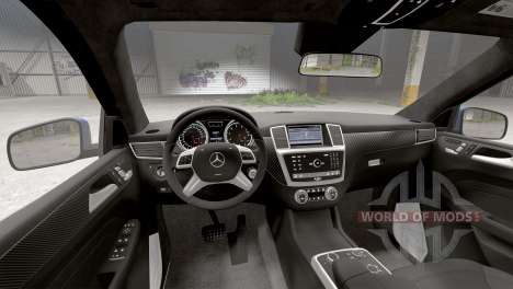 Mercedes-Benz ML 63 AMG (W166) 2012 pour BeamNG Drive