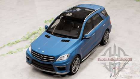 Mercedes-Benz ML 63 AMG (W166) 2012 pour BeamNG Drive