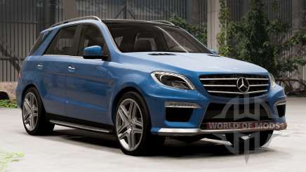Mercedes-Benz ML 63 AMG (W166) 2012 pour BeamNG Drive